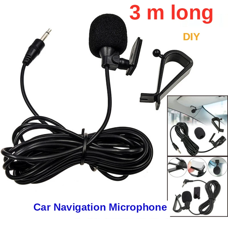 Audiophile Headphone Wired - Car Microphone Audio Navigation Wired Clip