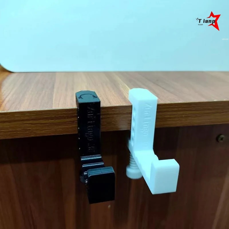 Headphone Stand Desk - Rotatable Punch-free Desk Side Clip Headphone