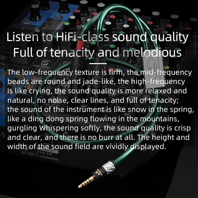 ATAUDIO HIFI 4.4mm Balanced Ma - Audio Splitter Y recension och pris