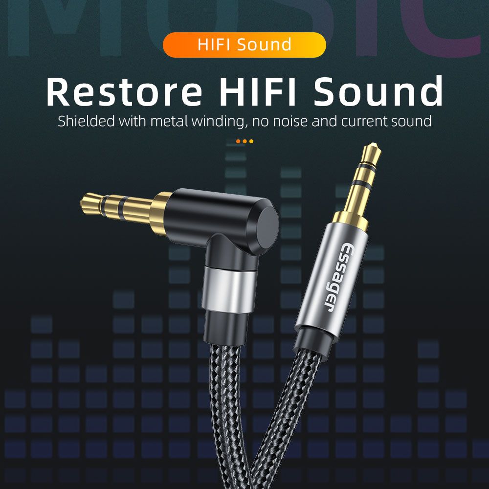 Essager Aux Extension Cable 3. - Cable Extension 3.5 recension och pris