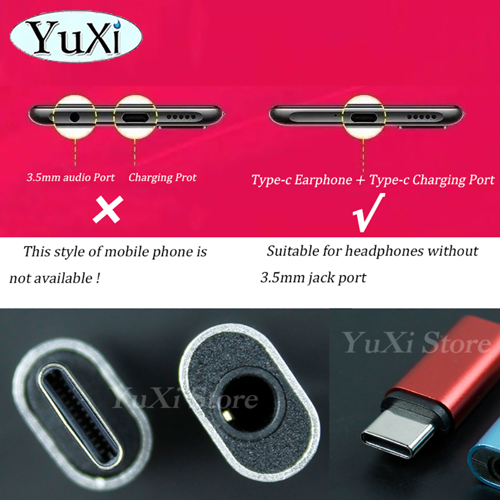 1Pc Type-C to 3.5mm Earphone A - Cable Extension 3.5 recension och pris
