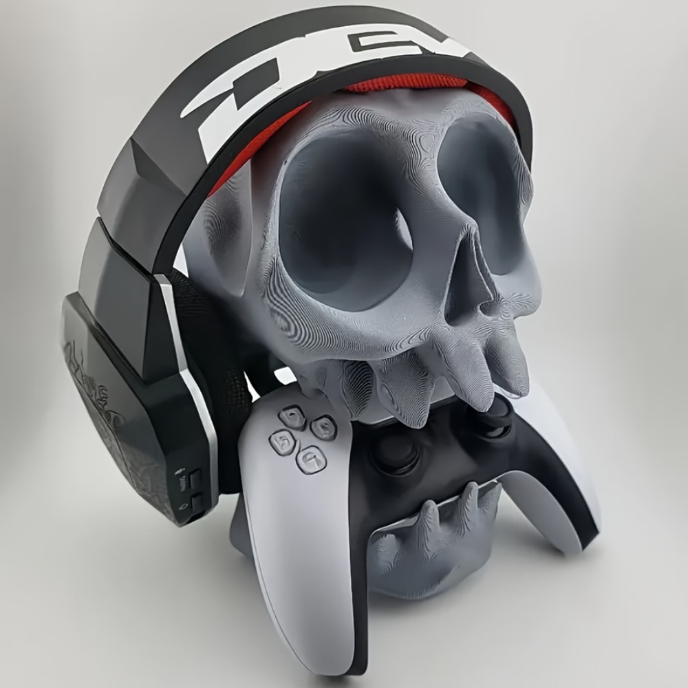 Skull Shaped Controller Stand  - Headphone Stand Desk recension och pris