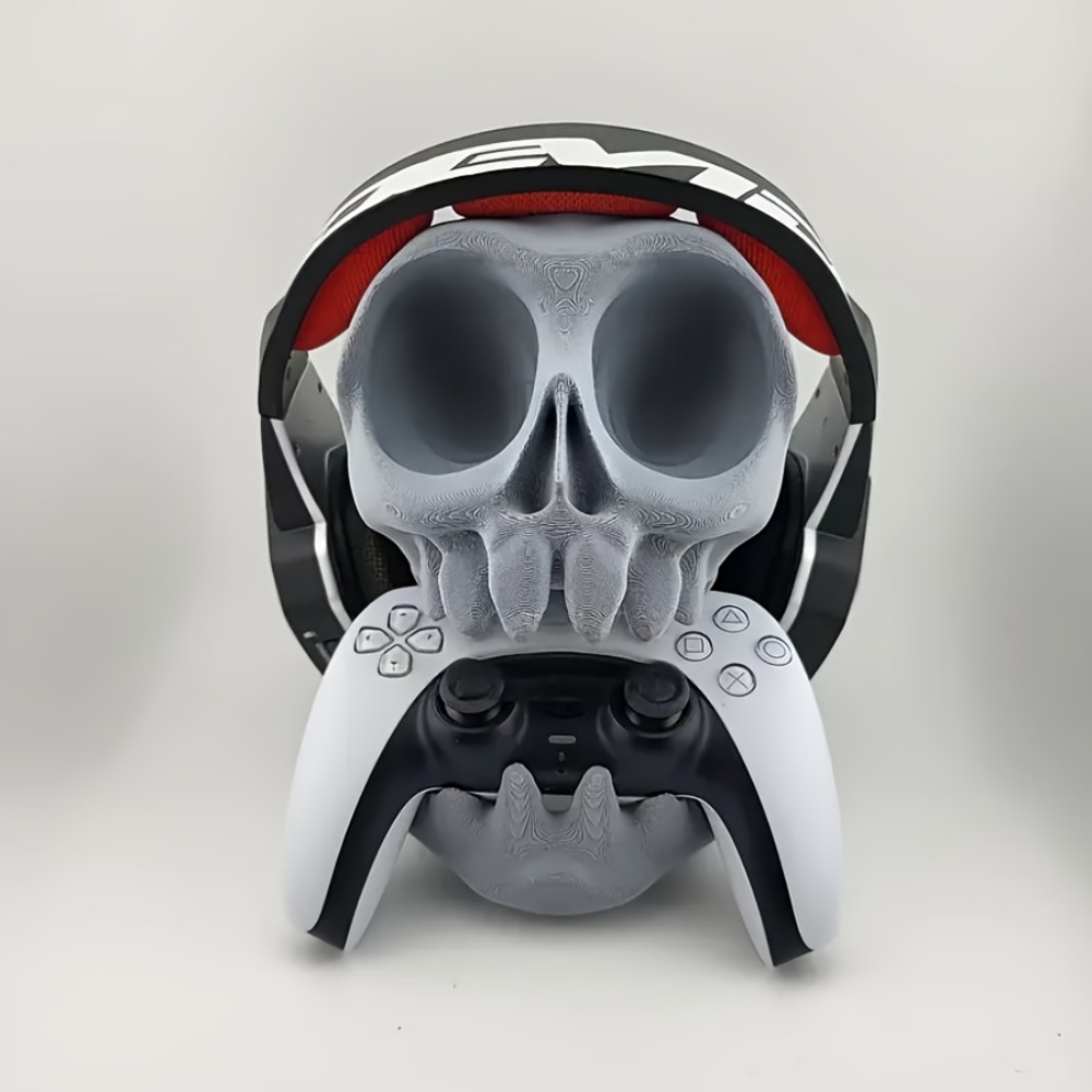 Skull Shaped Controller Stand  - Headphone Stand Desk recension och pris
