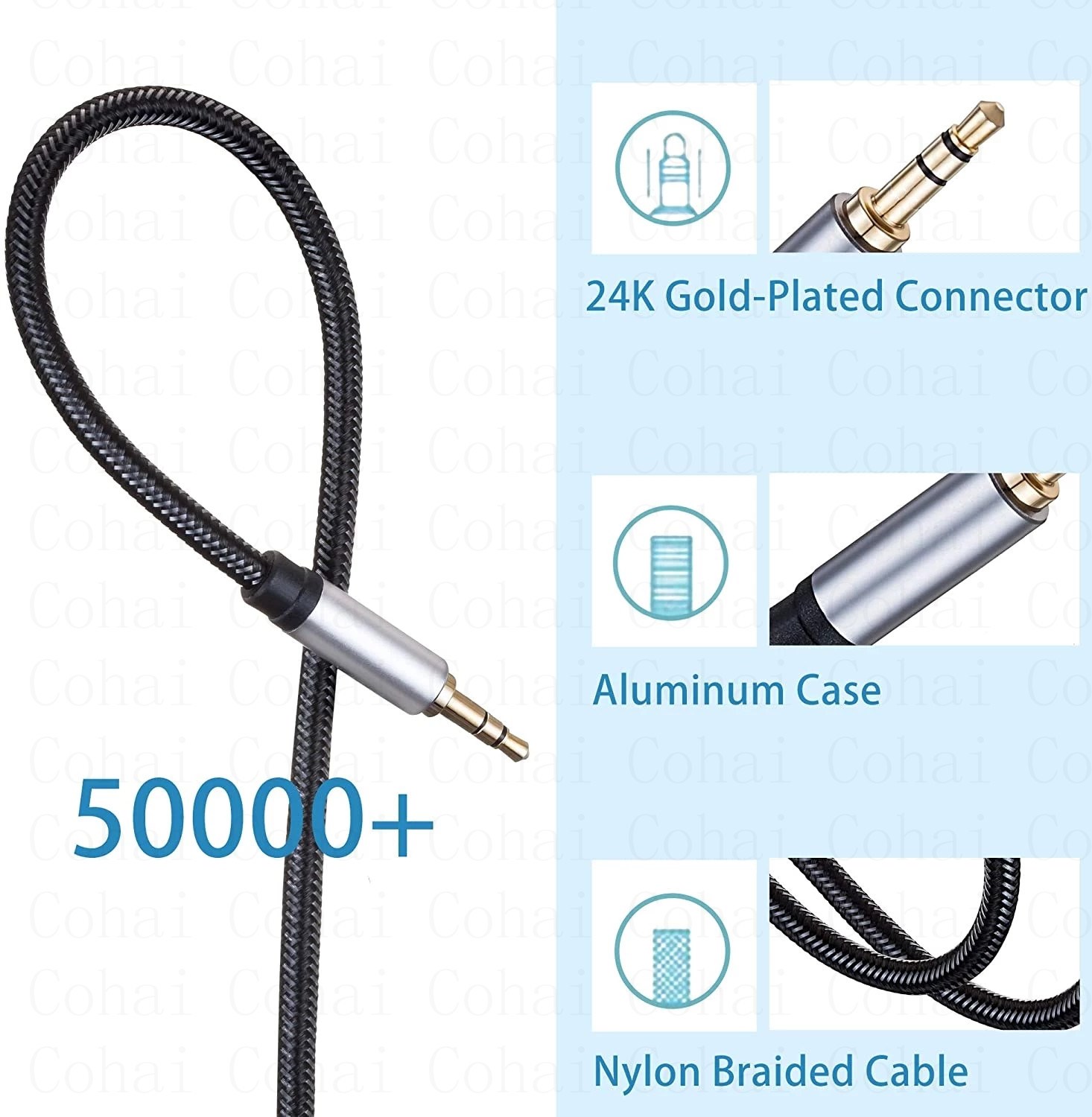 3.5mm Jack Audio Cable Jack 3. - Cable Extension 3.5 recension och pris