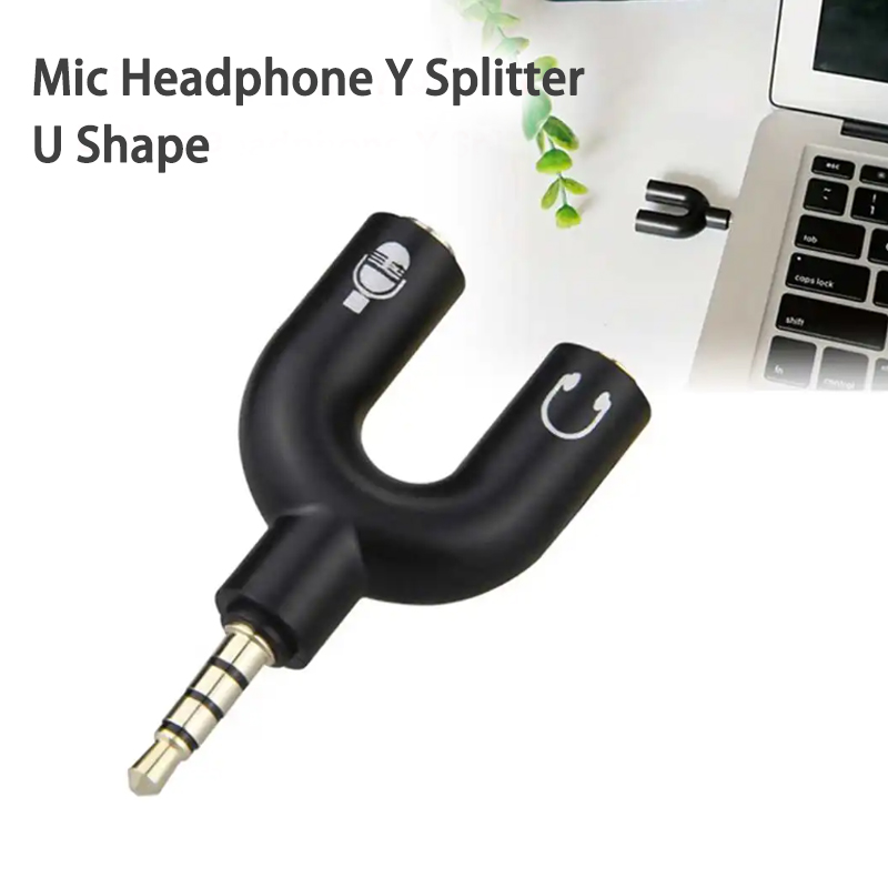 3.5mm headphone splitter micro - Earphone Splitter Jack recension och pris