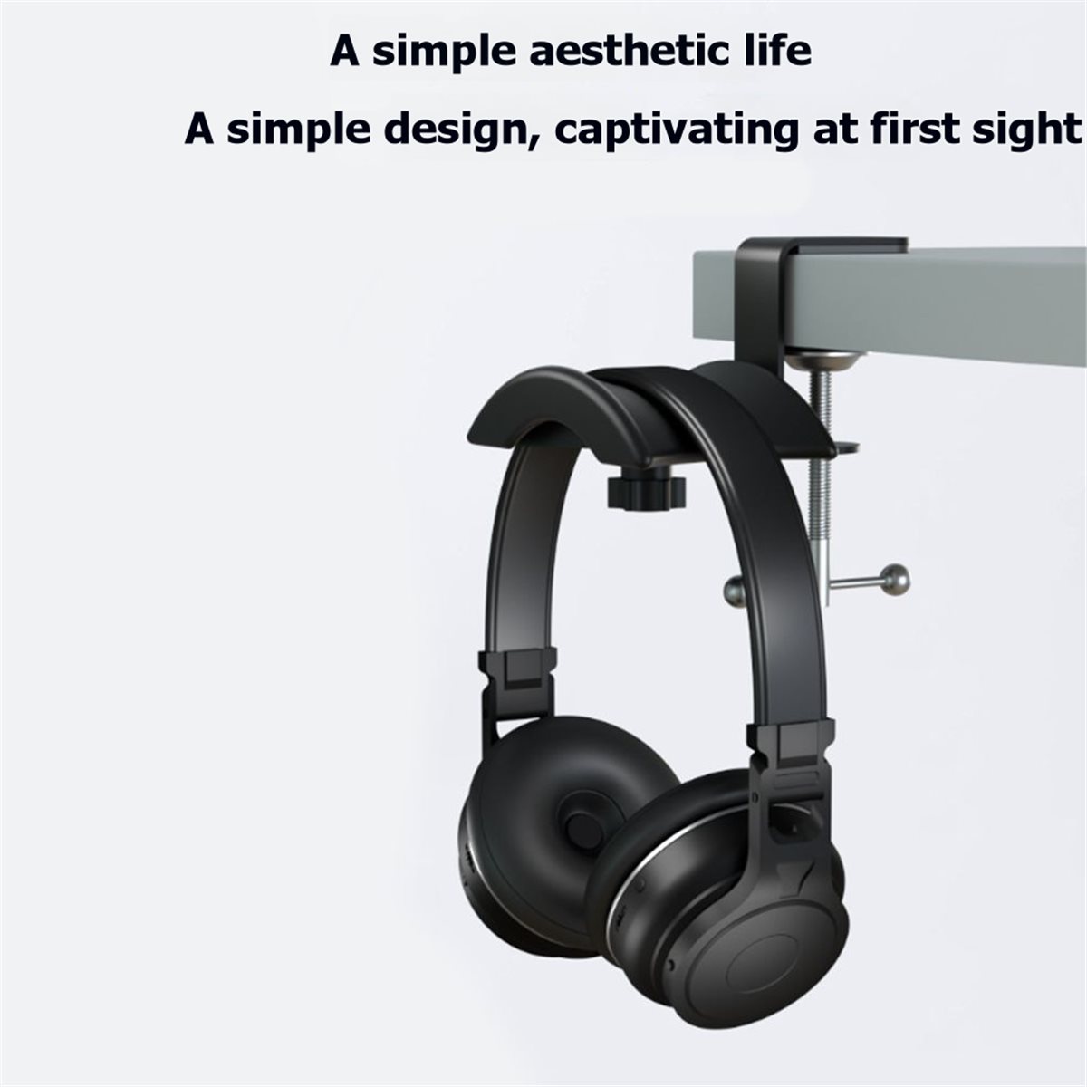 DT75BG Adjustable Rotatable Ar - Headphone Stand Desk recension och pris
