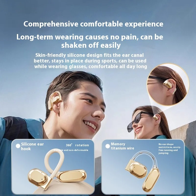 New Open Ear Earbuds Wireless  - Sports Earphone Hook recension och pris