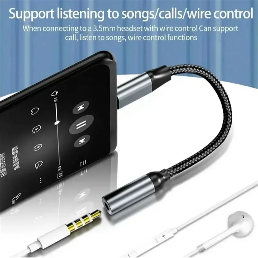 USB C 3.5mm Audio Adapter USB  - Audiophile Headphone Wired recension och pris