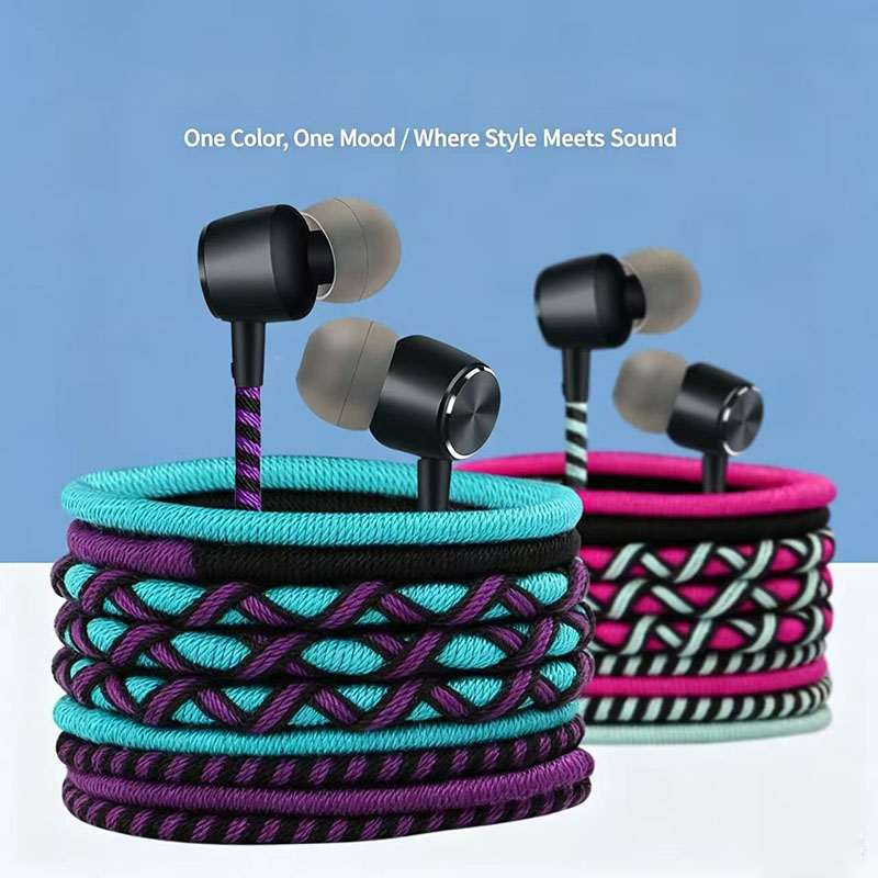 Braided Wired Earphone 3.5mm I - Audiophile Headphone Wired recension och pris