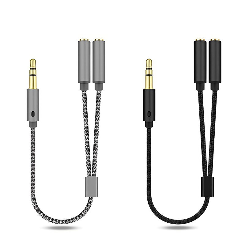 3.5mm Audio Splitter Y Jack 1  - Audio Splitter Y recension och pris