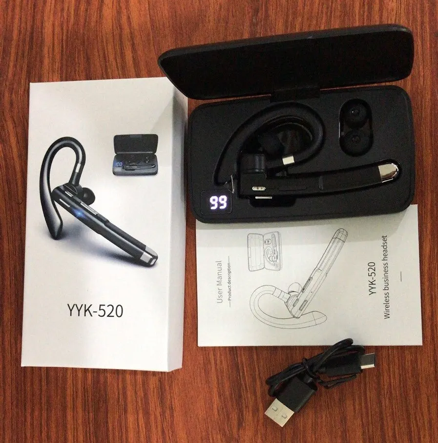 Bluetooth Headset Noise Cancel - Sports Earphone Hook recension och pris